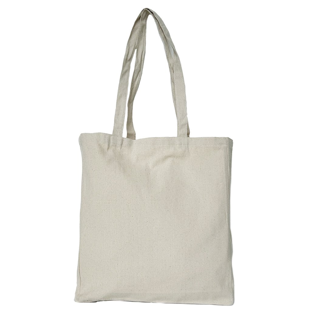 SHOPPER IN COTONE TWILL, COL.NATURALE CON SOFFIETTO 250 g/m2, cm.38x42x8, MANICI LUNGHI.STIRATA. ART.RA705