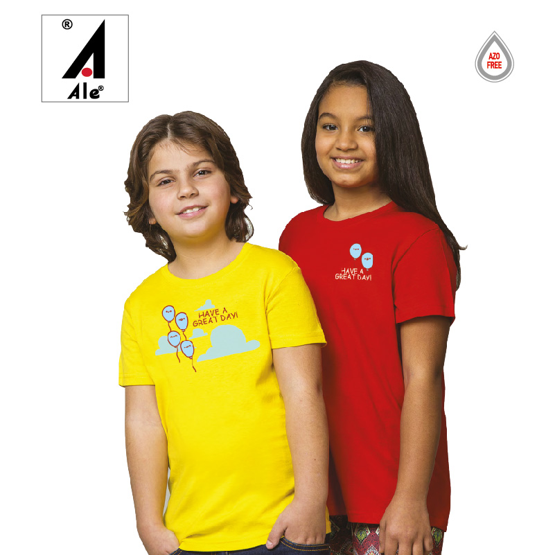 RB43 T-SHIRT JUNIOR COLORATA gr. 150/mq